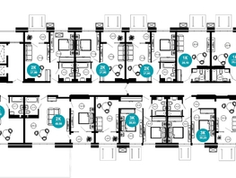 Продается 1-комнатная квартира АО Нескучный сад, корпус 1, 24.6  м², 31269060 рублей