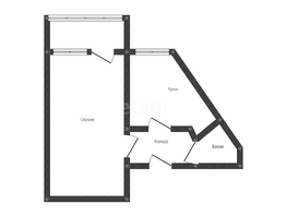 Продается 1-комнатная квартира Московская ул, 39  м², 4300000 рублей