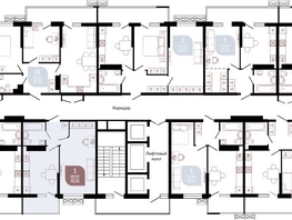 Продается 1-комнатная квартира ЖК Отражение, 1 очередь литера 1, 41.45  м², 6055845 рублей