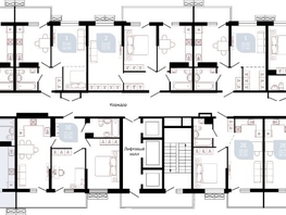 Продается 2-комнатная квартира ЖК Отражение, 2 очередь литера 4, 56.3  м², 7628160 рублей