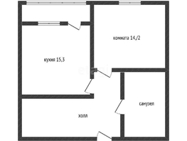 Продается 1-комнатная квартира Западный Обход ул, 39.2  м², 4300000 рублей