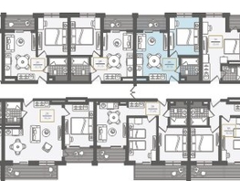 Продается 2-комнатная квартира АО Нескучный сад, корпус 1, 38.3 м², 45792930 рублей