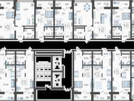Продается 2-комнатная квартира ЖК Кислород, корпус 15, 50.9 м², 18196750 рублей