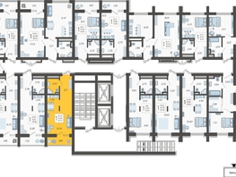 Продается Студия ЖК Кислород, корпус 11, 22.77  м², 9495090 рублей