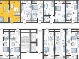 Продается 1-комнатная квартира ЖК Кислород, корпус 12, 38.17  м², 15038980 рублей