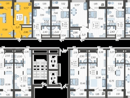 Продается 1-комнатная квартира ЖК Кислород, корпус 14, 38.17 м², 15989413 рублей