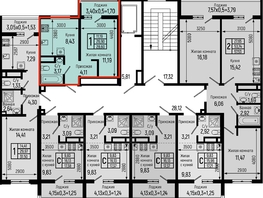 Продается 1-комнатная квартира ЖК Botanica Hills (Ботаника Хилс), литера 2, 28.6  м², 8913000 рублей