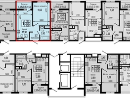 Продается 1-комнатная квартира ЖК Botanica Hills (Ботаника Хилс), литера 1, 35  м², 11049000 рублей