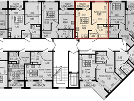 Продается 1-комнатная квартира ЖК Botanica Hills (Ботаника Хилс), литера 1, 35.08  м², 10524000 рублей