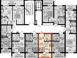 Продается Студия ЖК Botanica Hills (Ботаника Хилс), литера 1, 17.37  м², 6374790 рублей