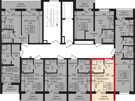 Продается Студия ЖК Botanica Hills (Ботаника Хилс), литера 3, 18.06  м², 5870000 рублей