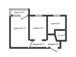 Продается 2-комнатная квартира Стасова ул, 41.5  м², 4350000 рублей