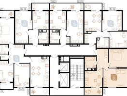 Продается 2-комнатная квартира ЖК Южане, 4 очередь литера 4, 49  м², 6301400 рублей