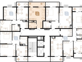 Продается Студия ЖК Южане, 4 очередь литера 4, 26.4  м², 3732960 рублей