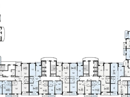 Продается 2-комнатная квартира ЖК Гулливер, литера 1, 56.6  м², 7394420 рублей