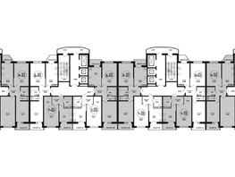 Продается 2-комнатная квартира ЖК Гулливер, литера 2, 55.94  м², 7142112 рублей