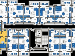 Продается 1-комнатная квартира ЖК Летний, корпус 6, 38.6  м², 13170320 рублей