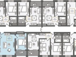 Продается 2-комнатная квартира АО Нескучный сад, корпус 1, 49.9 м², 55367860 рублей