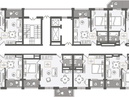 Продается 3-комнатная квартира АО Нескучный сад, корпус 1, 137.9 м², 134234260 рублей