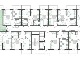 Продается Студия ЖК Флора, 3 этап литера 4, 25.8 м², 12714240 рублей