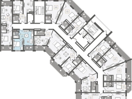 Продается 2-комнатная квартира АО Нескучный сад, корпус 1, 34 м², 35045000 рублей