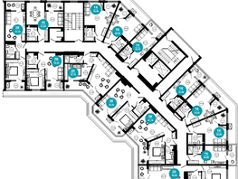 Продается 2-комнатная квартира АО Нескучный сад, корпус 1, 43.3 м², 39472280 рублей