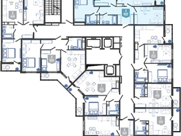 Продается 3-комнатная квартира ЖК Облака-3, дом 1, 79.6 м², 13874280 рублей