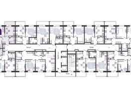 Продается 2-комнатная квартира ЖК Улыбка, литера 1, 43.4 м², 5965120 рублей