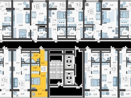 Продается Студия ЖК Кислород, корпус 3, 23.15 м², 10962200 рублей
