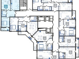 Продается 2-комнатная квартира ЖК Облака-3, дом 1, 55.9 м², 10889320 рублей