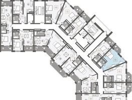 Продается 1-комнатная квартира АО Нескучный сад, корпус 1, 30 м², 29475600 рублей