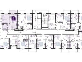 Продается 1-комнатная квартира ЖК Улыбка, литера 2, 37.6 м², 4865440 рублей
