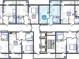 Продается 1-комнатная квартира ЖК Облака-3, дом 1, 32.9 м², 7534100 рублей