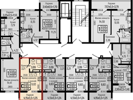 Продается Студия ЖК Botanica Hills (Ботаника Хилс), лит 1, 17.38 м², 6378460 рублей