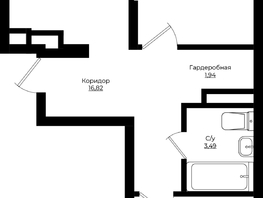 Продается 2-комнатная квартира ЖК Клубный квартал Европа, 9, литера 3, 57.27 м², 8030399 рублей