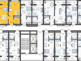 Продается 1-комнатная квартира ЖК Кислород, корпус 9, 38.03 м², 16099200 рублей
