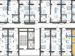 Продается 3-комнатная квартира ЖК Кислород, корпус 9, 65.94 м², 24567300 рублей