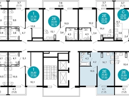 Продается 1-комнатная квартира ЖК Лестория, дом 4, 37 м², 17356700 рублей