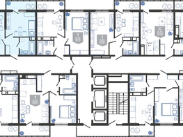 Продается 1-комнатная квартира ЖК Облака-3, дом 1, 36.6 м², 7750050 рублей