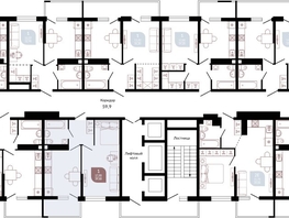 Продается 1-комнатная квартира ЖК Отражение, 2 очередь литера 3, 40.4 м², 5727860 рублей