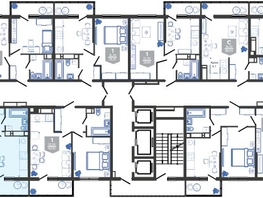 Продается 1-комнатная квартира ЖК Облака-3, дом 1, 41.3 м², 7968835 рублей