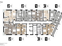 Продается 1-комнатная квартира ЖК DOGMA PARK (Догма парк), литера 13, 46.4  м², 7600320 рублей