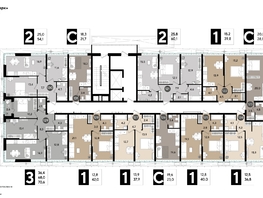 Продается 2-комнатная квартира ЖК DOGMA PARK (Догма парк), литера 16, 60.1 м², 7835117 рублей