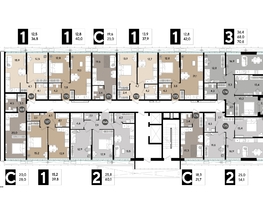 Продается 3-комнатная квартира ЖК DOGMA PARK (Догма парк), литера 17, 69.5 м², 9479800 рублей