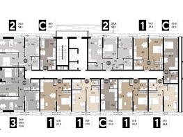 Продается 1-комнатная квартира ЖК DOGMA PARK (Догма парк), литера 18, 37.9  м², 7132780 рублей