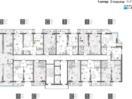Продается Студия ЖК Рекорд 2, литера 1, 29.2 м², 7113120 рублей