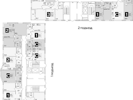Продается 2-комнатная квартира ЖК Самолет, литера 59, 59.6  м², 9059200 рублей