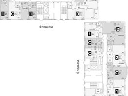 Продается 2-комнатная квартира ЖК Самолет, литера 59, 61  м², 9308600 рублей
