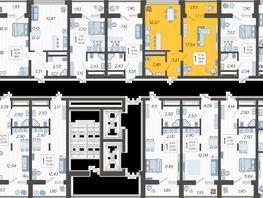 Продается 1-комнатная квартира ЖК Кислород, корпус 15, 38.11  м², 15152536 рублей