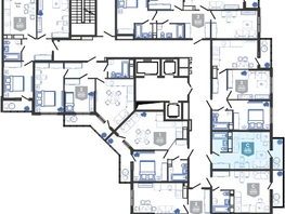 Продается Студия ЖК Облака-3, дом 1, 23.4 м², 6362460 рублей